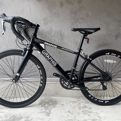 【ご成約】GRAPHIS ジュニア ロードバイク GR-AMORE J グラフィス アルミフレーム 身長135cm〜 子供、女性向け クラリス R2000コンポ 2×8Sの画像