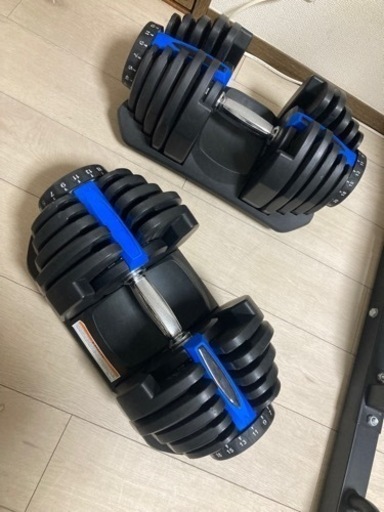 MOJEER 40kg ダンベル 可変式 アジャスタブルダンベル