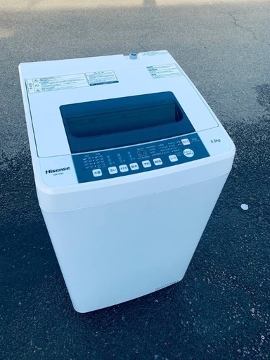 ♦️ET953番Hisense全自動電気洗濯機  【2018年製 】