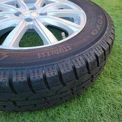 ４本　１９５／６５Ｒ１６ホイル付きタイヤ傷有の画像