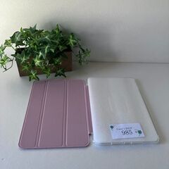 iPad mini5/4ケース 透明 ピンク タブレットケース三...