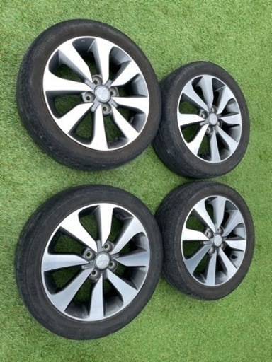 三菱ekスペース 純正アルミホイール タイヤ