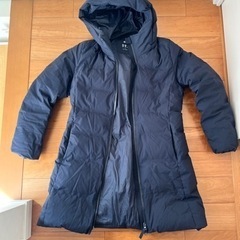 UNIQLO シームレスダウンロングコート　XS ネイビー