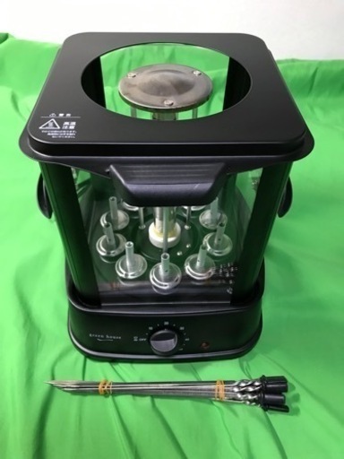 グリーンハウス　自動回転式　焼き鳥器