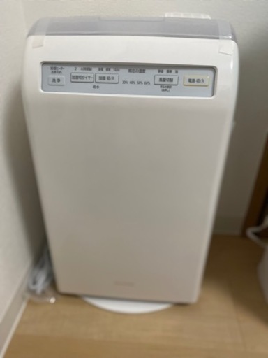加湿付き空気清浄機 値下げ中