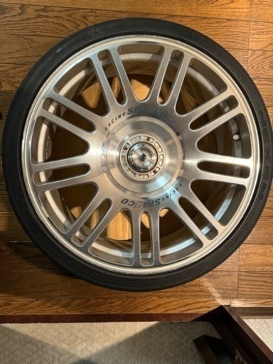 最終値下‼️　CRIMSON レーシング スパルコ NS06 Cheetah 18inch タイヤホイールセット