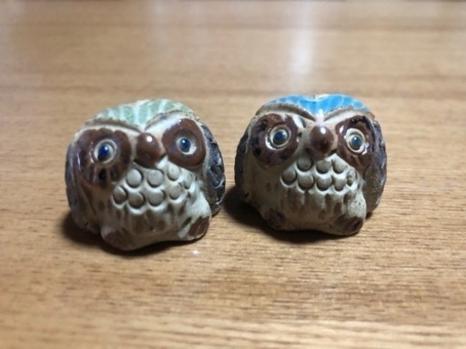 フクロウ置物㊲