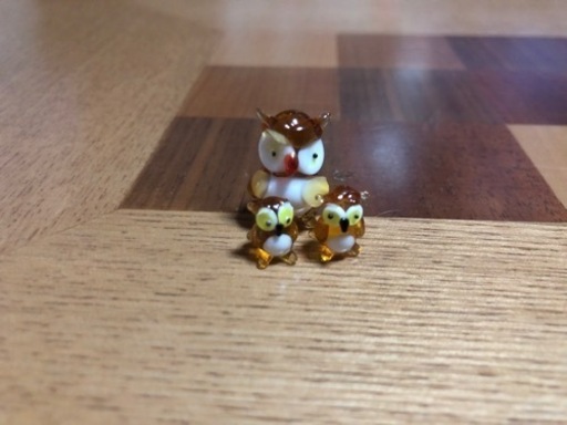 フクロウ置物㊷