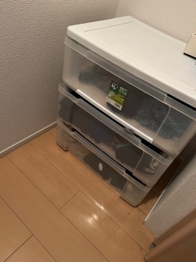 3段クリアボックス