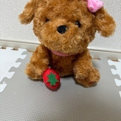 犬のぬいぐるみ