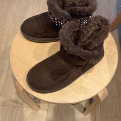 ムートンブーツ　22cm
