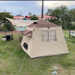 DOD おうちテント タン