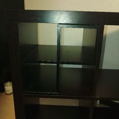 IKEA　カラックス　ウォルナットカラーの画像