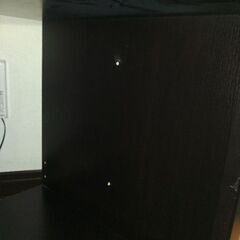 IKEA　カラックス　ウォルナットカラーの画像