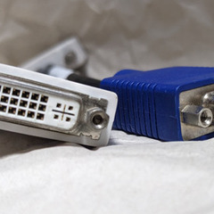 ⬛周辺機器⬛IBM 41R3362 DMS59 から 1-VGA および 1-DVI スプリッターへの 42Y8183 L10254 DMS-59 ドングル ケーブルの画像