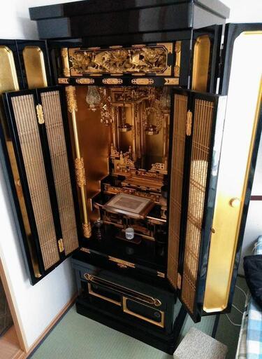 ?【成立済】お仏壇?【次回もお楽しみに!】?150万円で購入品（家具〜古美術）骨董鑑定評価➡ほぼ未使用品（ワンオーナ骨董装飾使用品、開
