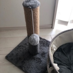 ミニキャットタワー 爪研ぎ ベッドの画像