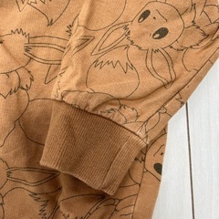 子供服 GU トレーナー 100 ポケモン イーブイの画像