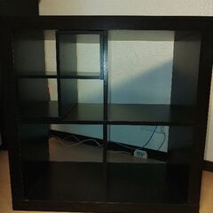 IKEA　カラックス　ウォルナットカラーの画像