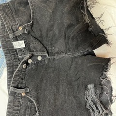 デニムショートパンツ　Ｌ-ＬＬの画像