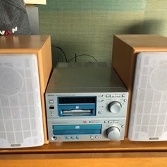 DENON 一体型 高音質システムコンポ D-M06 CD/MD/スピーカー USC