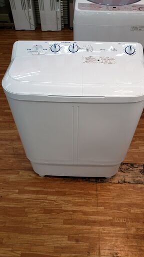 Haier　2014年製　4.0kg　2槽式洗濯機　JW-W40E