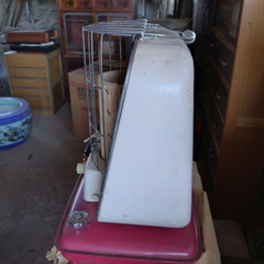 ナショナル　石油ストーブ　昭和レトロ 　引き取り限定の画像