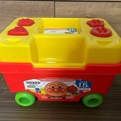 はじめてのブロックワゴン　アンパンマン