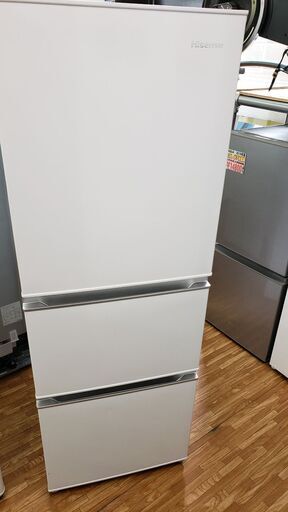 Hisense　2020年製　282L　3ドア冷蔵庫　HR-D2801W