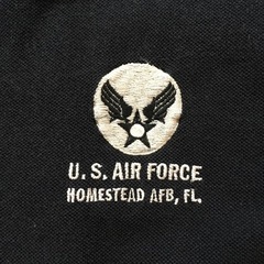 メンズ　US AIR FORCE ポロシャツMの画像