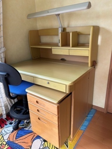 学習机　椅子付き
