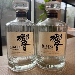 響　空き瓶2本
