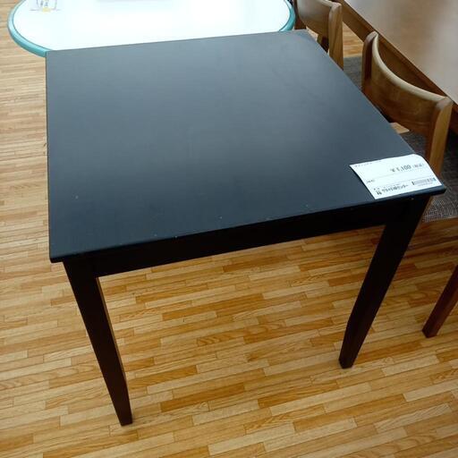 ★ジモティ割あり★ IKEA　ダイニングテーブル　ブラック　クリーニング済　YJ1764