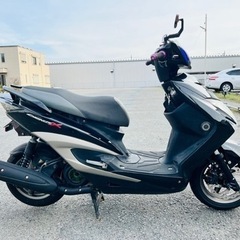 シグナスX SR 3型 SE44J 値引可 オシャレカスタム多数‼️ 実働中古美車 距離少なめ11,214km バッテリー新品 タイヤ前後9分山 現車確認OKの画像
