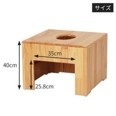 よもぎ蒸し (座浴) 椅子角型 背もたれ無し