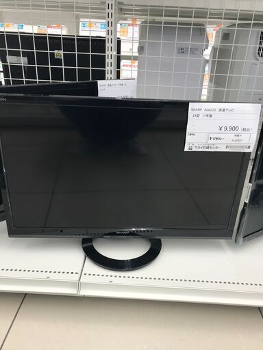 ★ジモティ割あり★ SHARP AQUOS液晶テレビ 24型 17年製 動作確認／クリーニング済み HJ2327