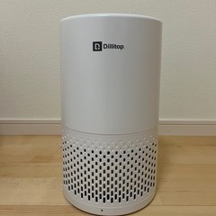 ⭐️Dillitop 空気清浄機 4段階風量調節 LEDライト付...