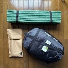 キャンプセット HAWK GEAR シュラフ、CAPTAIN S...