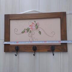 木製　壁掛けフックの画像