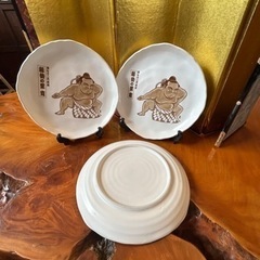 珍品　横綱　稀勢の里　第72代の横綱　皿3枚の画像