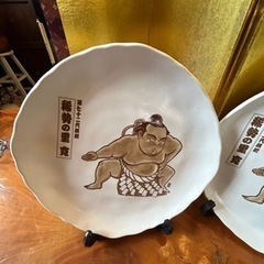 珍品　横綱　稀勢の里　第72代の横綱　皿3枚の画像