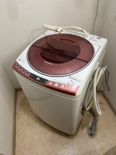 【値下げ】パナソニック　全自動洗濯機　7Kg （ピンク）