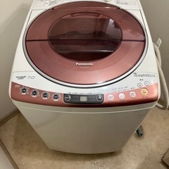 【値下げ】パナソニック　全自動洗濯機　7Kg （ピンク）の画像