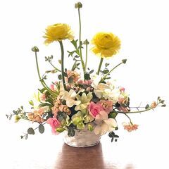初心者でも簡単に出来る♪春のお花のアレンジメントワークショップ - ワークショップ