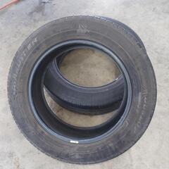 225/60-18　中古タイヤ2本