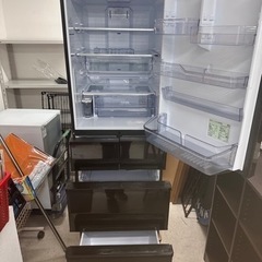 sj344 美品！ AQUA アクア ノンフロン冷凍冷蔵庫 415L AQR-SV42H
