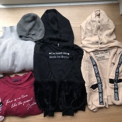 140から150サイズ子供服など13点の画像