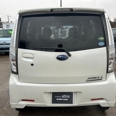【支払総額12.8万円】h25年式ステラカスタム車検令和8年2月機関良好TV Bluetooth スマートアシスト iストップ 外観良好！冷暖房okの画像