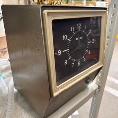 レトロ　タイムレコーダー　アマノ　ジャンクの画像