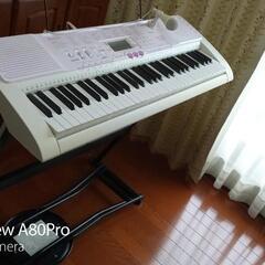 CASIO　キーボード　LK-107 キーボードスタンド付